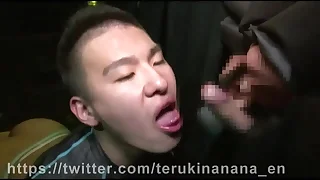 Lascivious Hunk Despairing Cum!! Sticking Rump Out!!　